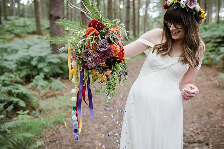 Our Whimsical Woodland Wedding Ceremony UK http://alexa-loy.com/