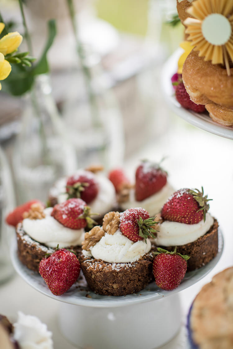 Cupcakes Whimsical Soft Floral Meadow Wedding Ideas http://www.jbcreatives.co.uk/