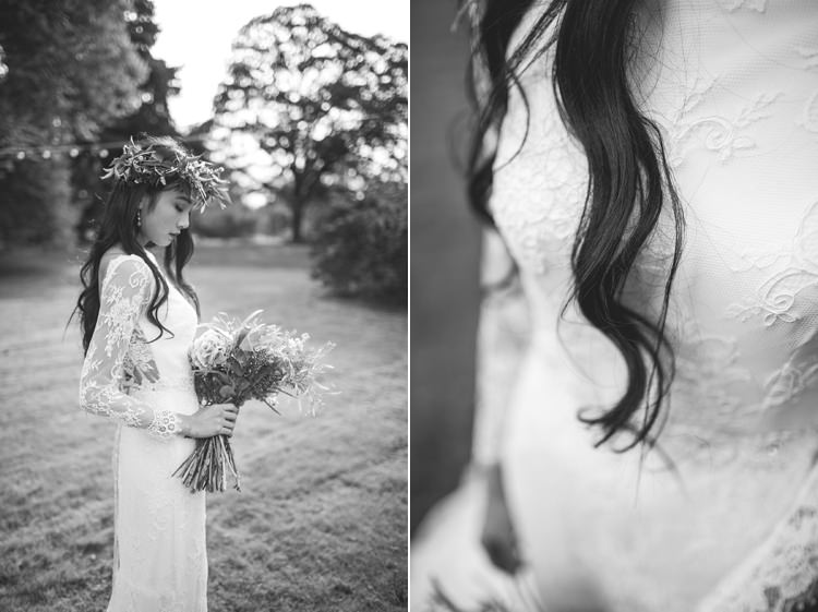 Feminine Bohemian Beautiful Bridal Ideas http://www.photographsbyeve.co.uk/