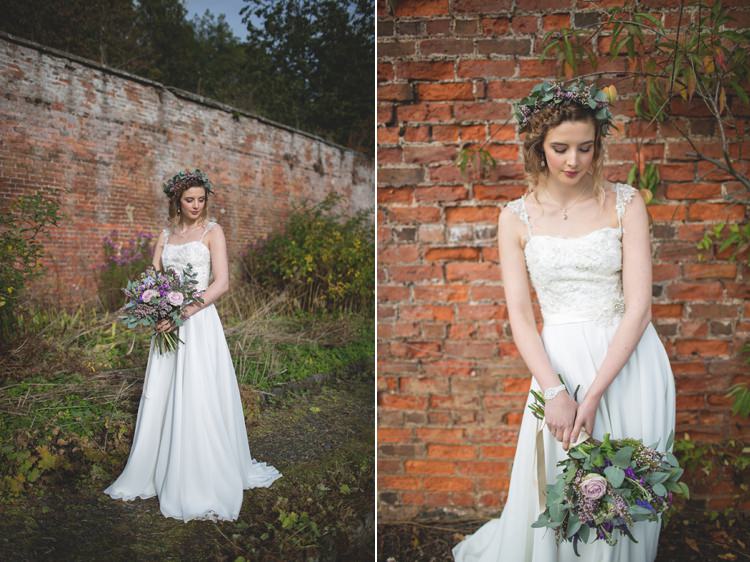Feminine Bohemian Beautiful Bridal Ideas http://www.photographsbyeve.co.uk/