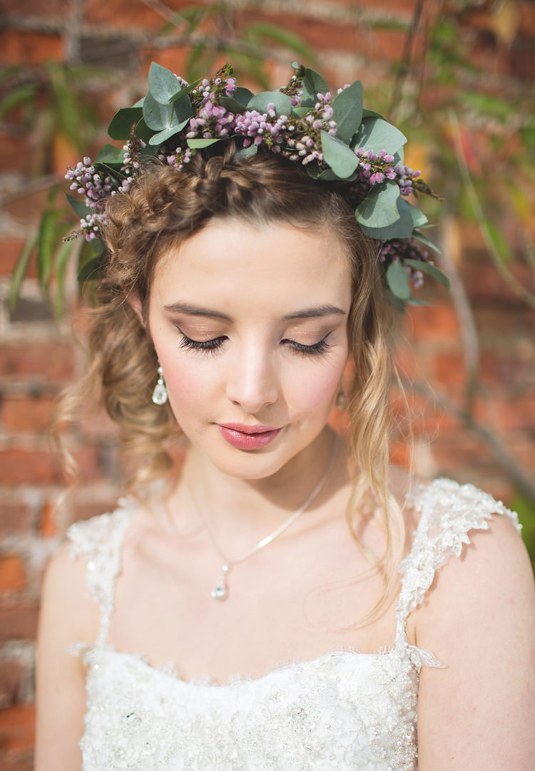 Fresh Pretty Peach Bride Make Up Beauty Feminine Bohemian Beautiful Bridal Ideas http://www.photographsbyeve.co.uk/