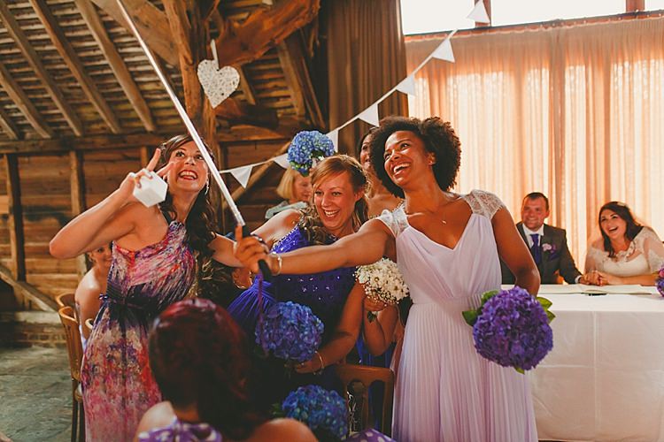 Selfie DIY Seaside Inspired Farm Wedding http://benjaminstuart.co.uk/