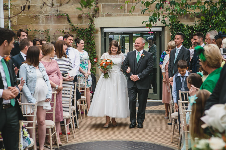 DIY Orange Mint Conservatory Wedding http://www.tierneyphotography.co.uk/