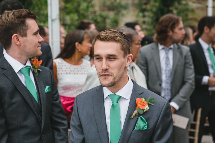DIY Orange Mint Conservatory Wedding http://www.tierneyphotography.co.uk/