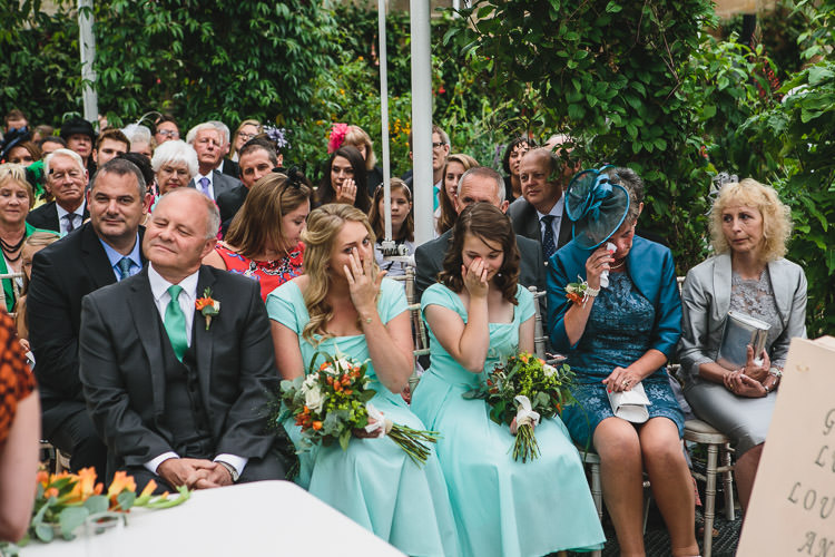 DIY Orange Mint Conservatory Wedding http://www.tierneyphotography.co.uk/