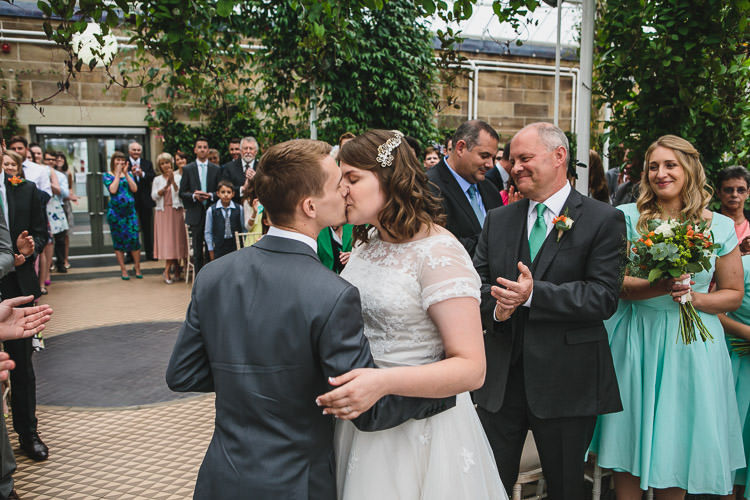 DIY Orange Mint Conservatory Wedding http://www.tierneyphotography.co.uk/