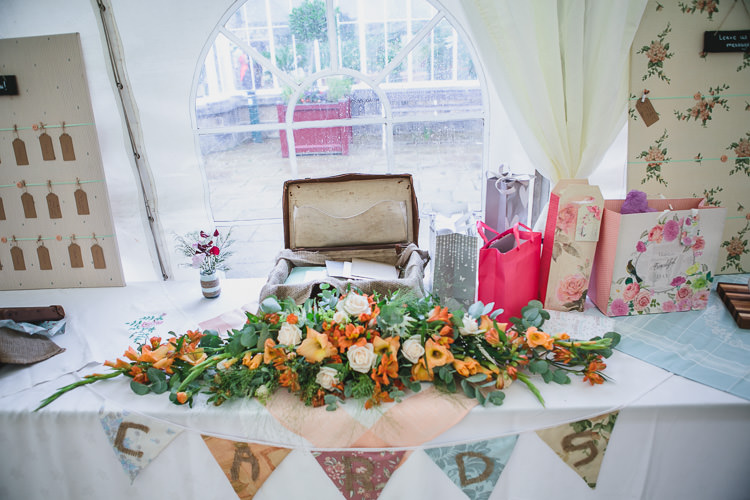 DIY Orange Mint Conservatory Wedding http://www.tierneyphotography.co.uk/