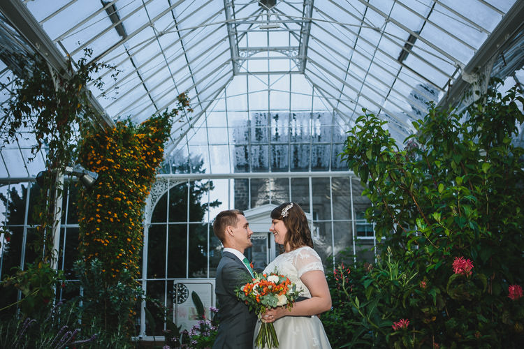 DIY Orange Mint Conservatory Wedding http://www.tierneyphotography.co.uk/