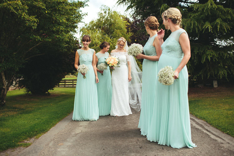 Mint Coast Long Bridesmaid Dresses Fun Games Festival Tipi Wedding http://www.redonblonde.com/
