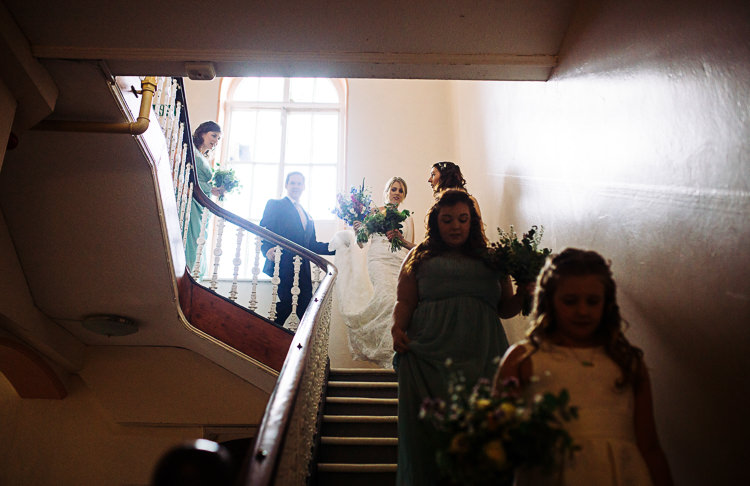 Quirky Homespun Festoons Ferns Wedding http://www.stevebridgwoodphotography.co.uk/