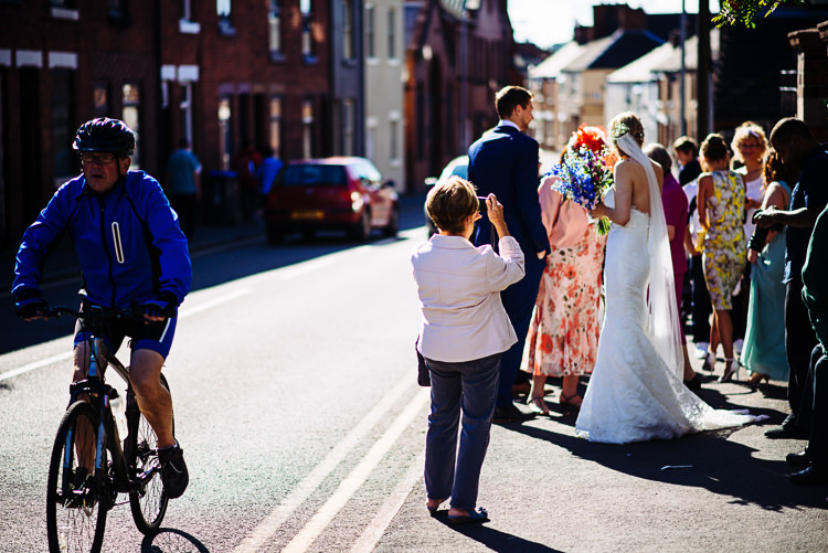 Quirky Homespun Festoons Ferns Wedding http://www.stevebridgwoodphotography.co.uk/