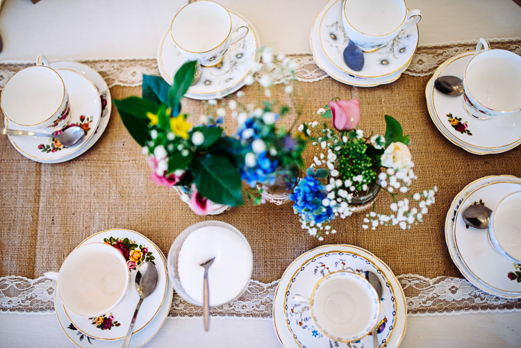 Quirky Homespun Festoons Ferns Wedding http://www.stevebridgwoodphotography.co.uk/