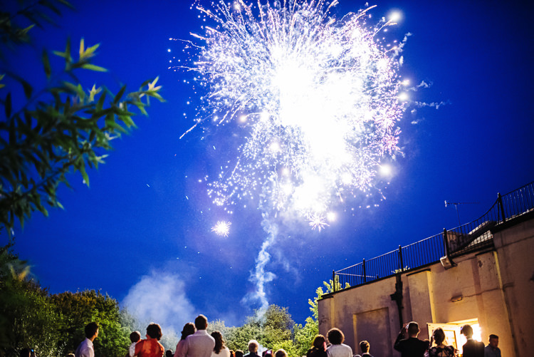 Fireworks Quirky Homespun Festoons Ferns Wedding http://www.stevebridgwoodphotography.co.uk/