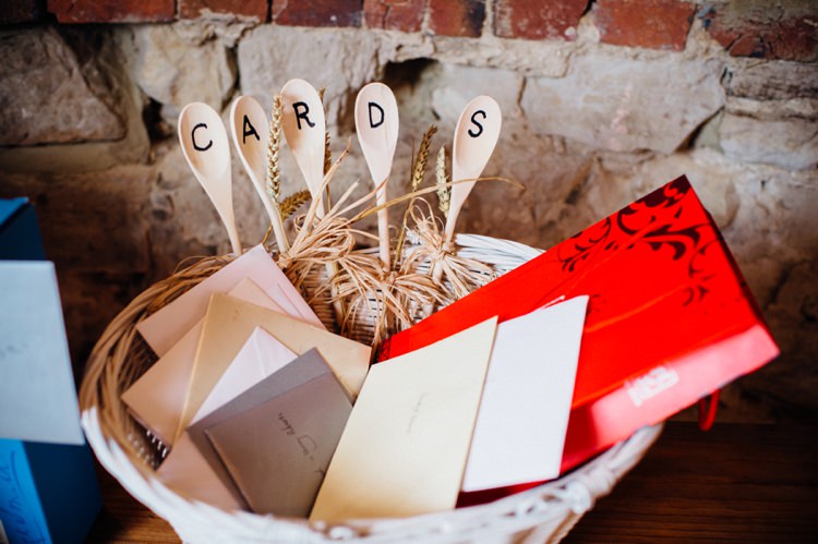 Card Basket Spoons Sweet Hand Crafted Crochet Barn Wedding http://www.mariannechua.com/