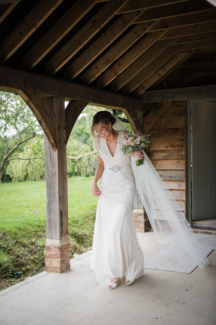 Florence by Jenny Packham Bride Bridal Dress Gown Outdoor Lakeside DIY Wedding http://julietmckeephotography.co.uk/