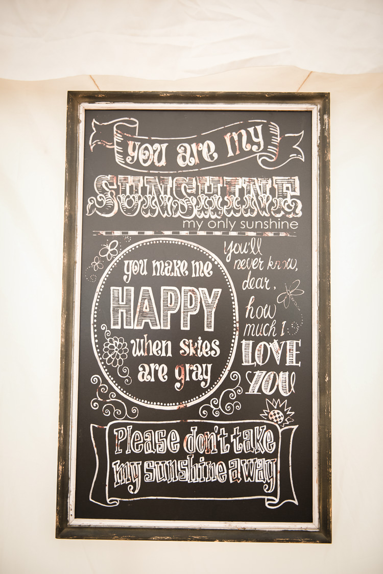 Words Sign Outdoor Lakeside DIY Wedding http://julietmckeephotography.co.uk/