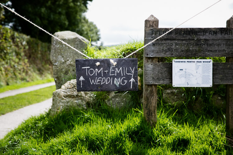 Slate Sign Natural Eco Barn Gold Pink Wedding http://www.jackladenburg.com/