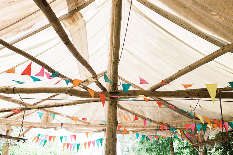 Bunting Multi Colour Indie Hand Made Outdoor Woodland Wedding http://www.ilariapetrucci.co.uk/