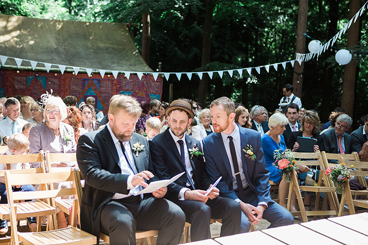 Indie Hand Made Outdoor Woodland Wedding http://www.ilariapetrucci.co.uk/