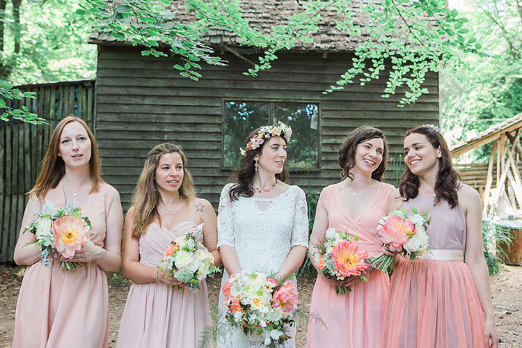 Indie Hand Made Outdoor Woodland Wedding http://www.ilariapetrucci.co.uk/