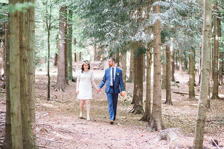 Indie Hand Made Outdoor Woodland Wedding http://www.ilariapetrucci.co.uk/