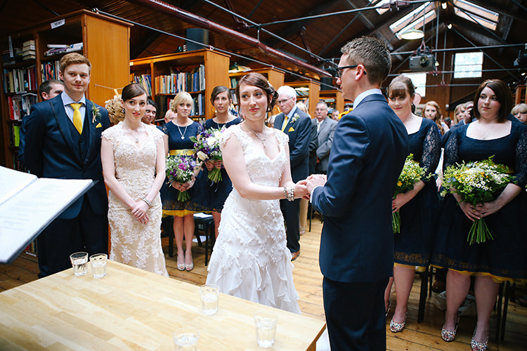 Book Shop Double Twin Wedding http://www.michellehuggleston.com/