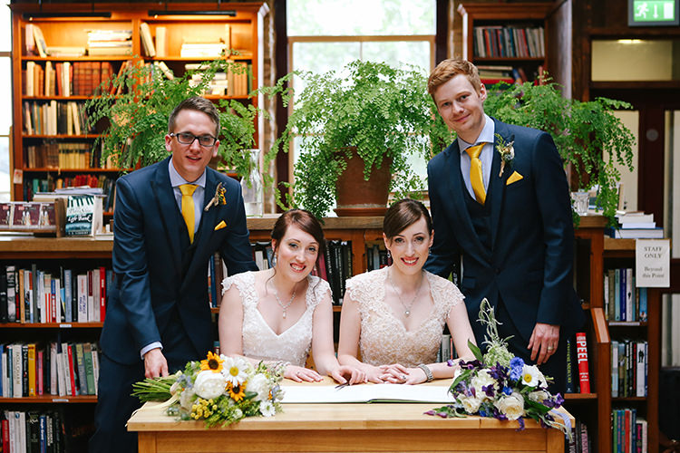 Double Twin Wedding http://www.michellehuggleston.com/