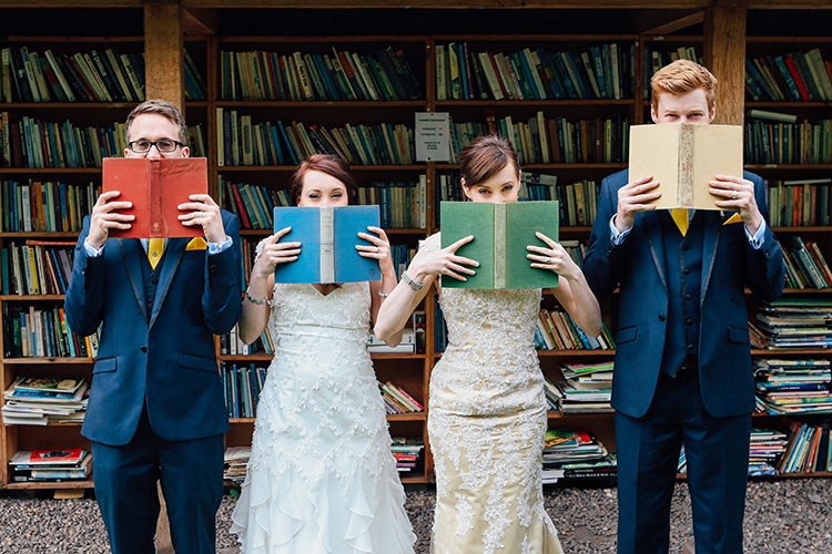 Double Twin Wedding http://www.michellehuggleston.com/