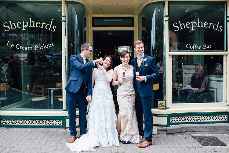 Double Twin Wedding http://www.michellehuggleston.com/