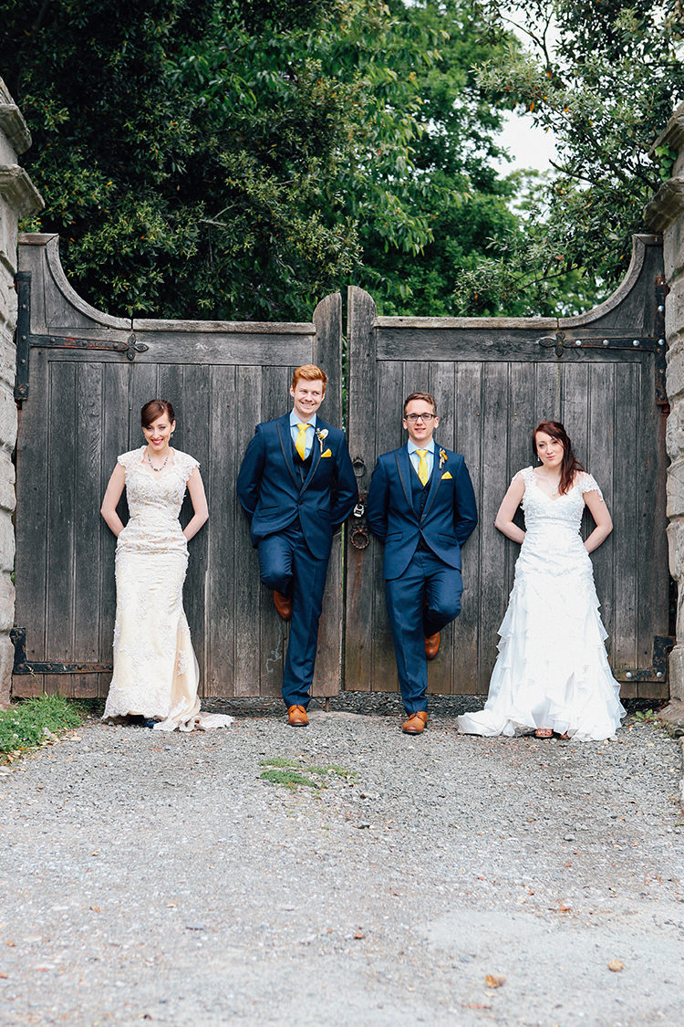 Double Twin Wedding http://www.michellehuggleston.com/