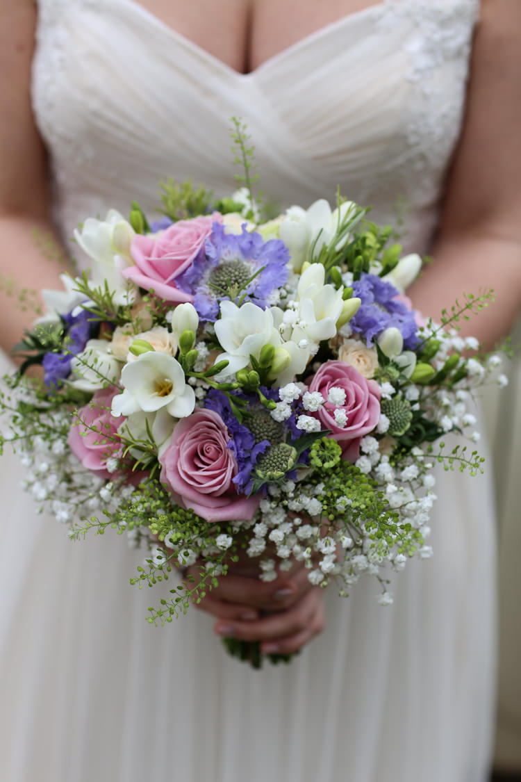 Pink Purple Bouquet Flowers Bride Bridal Travel Garden Party Farm Marquee Wedding http://sharoncooper.co.uk/