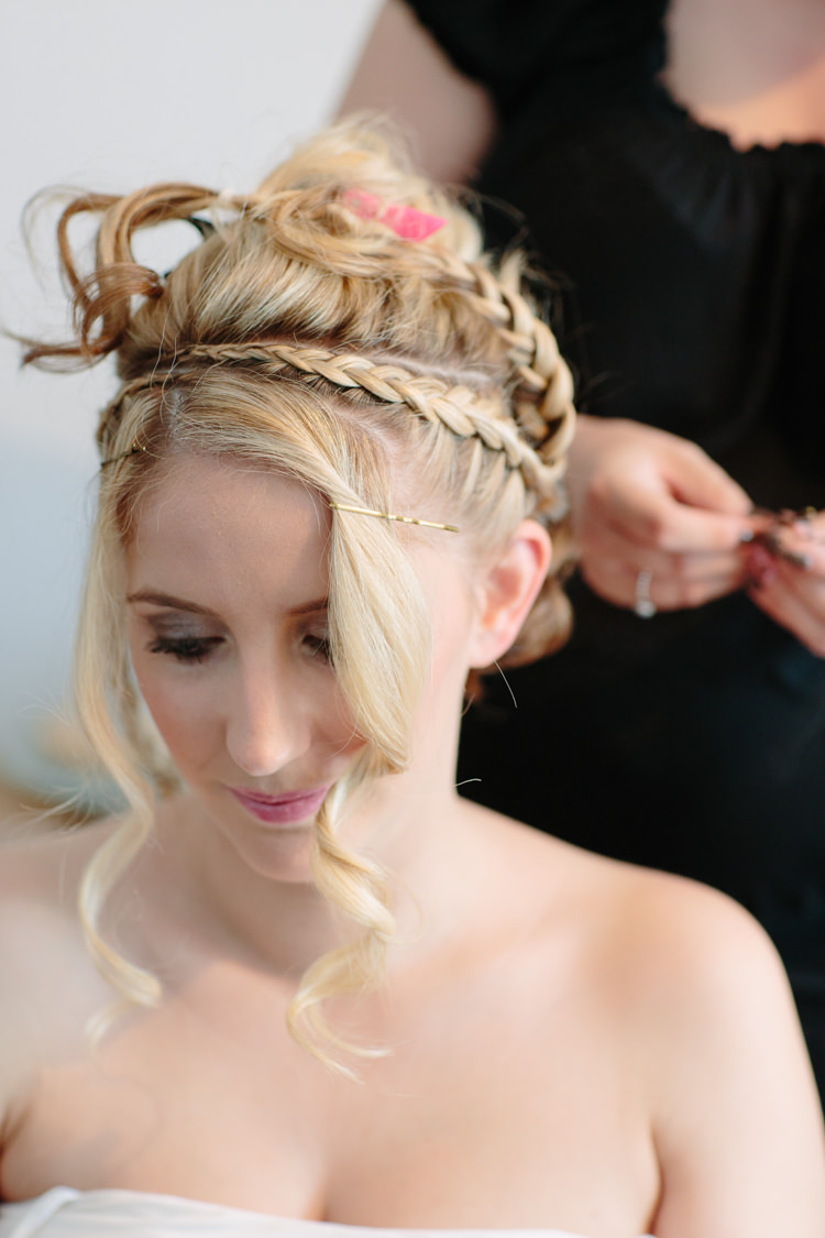 Plait Braid Bride Bridal Hair Style Travel Garden Party Farm Marquee Wedding http://sharoncooper.co.uk/