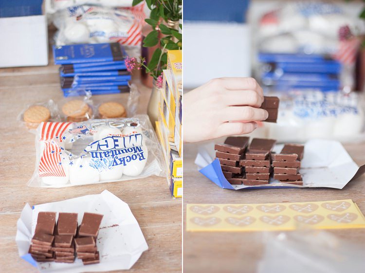 DIY Smores Marshmallow Toasting Kit Favours Tutorial