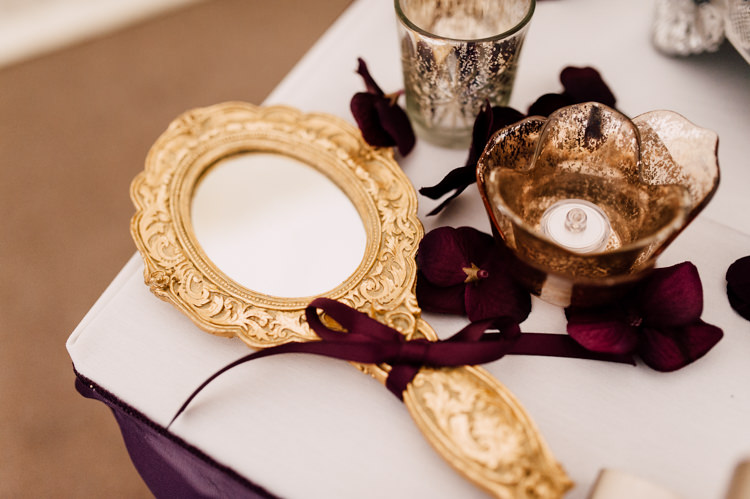 Fairytale Whimsical Burgundy Gold Wedding http://www.victoriatyrrellphotography.com/