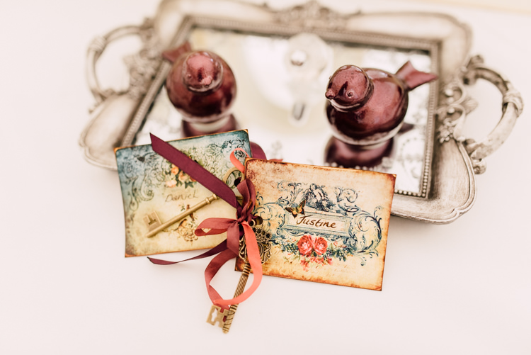 Place Names Keys Fairytale Whimsical Burgundy Gold Wedding http://www.victoriatyrrellphotography.com/