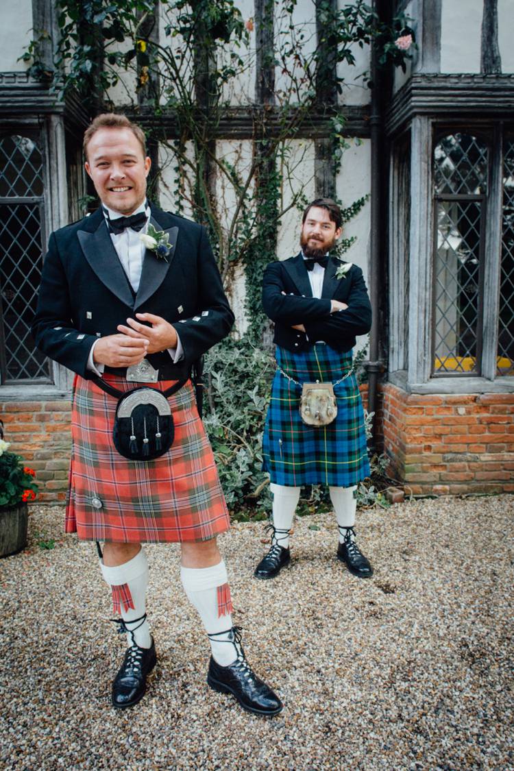 Kilts Groom Groomsmen Floral Country Folk Wedding http://www.colinclay.com/
