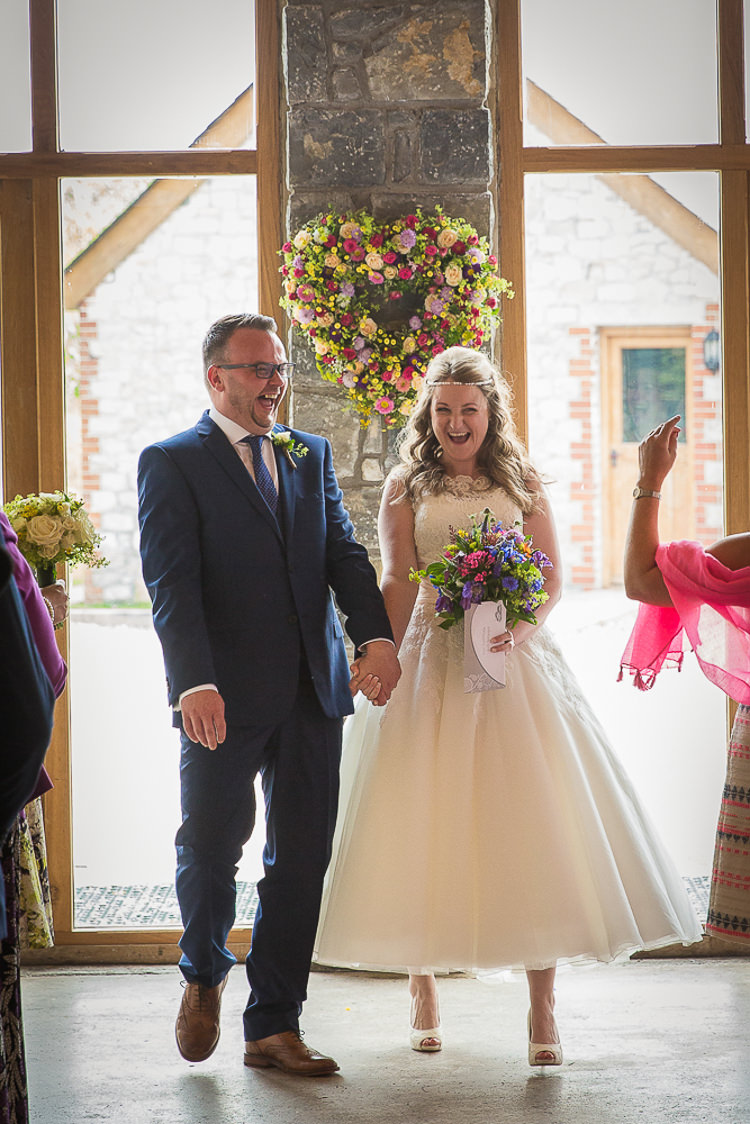 Colourful Country Barn Street Food Wedding http://www.rocksaltphotography.com/