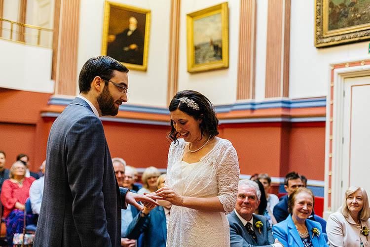 Crafty Book Art Gallery Wedding http://www.pauljosephphotography.co.uk/