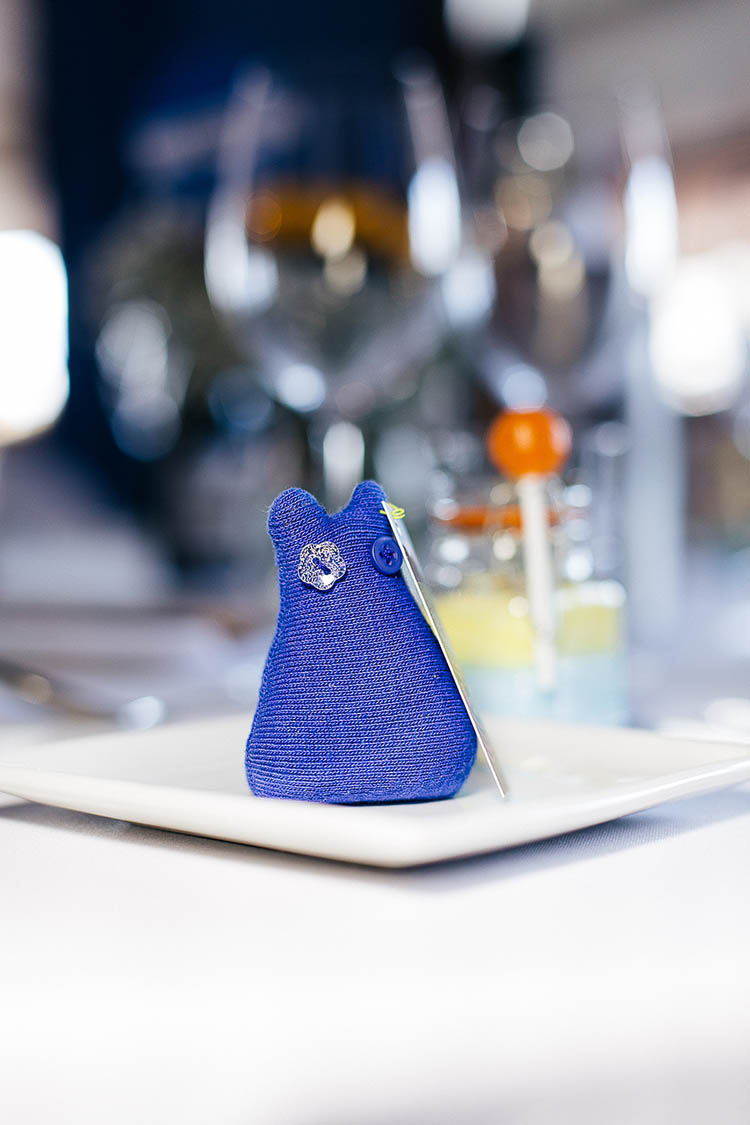 Knitted Toy Favours Crafty Book Art Gallery Wedding http://www.pauljosephphotography.co.uk/