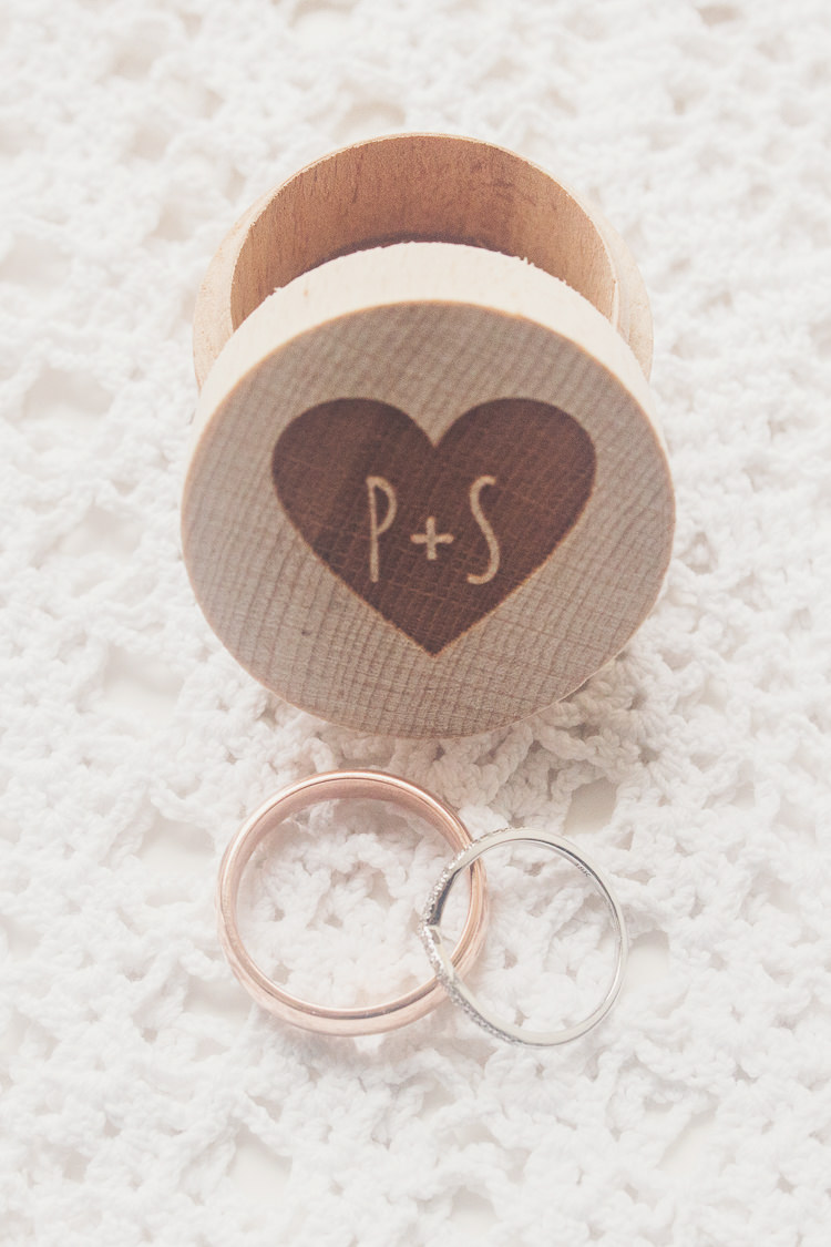 Rings Bands Box Wooden Quirky Relaxed Yellow Country Wedding http://www.mr-and-mrs-wedding-photography.co.uk/