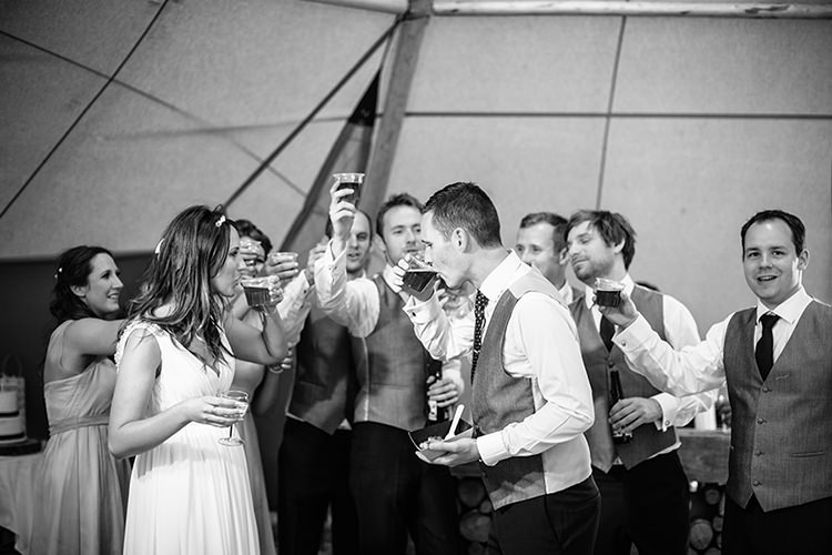 Stylish Outdoor Tipi Wedding http://www.danhoughphoto.com/