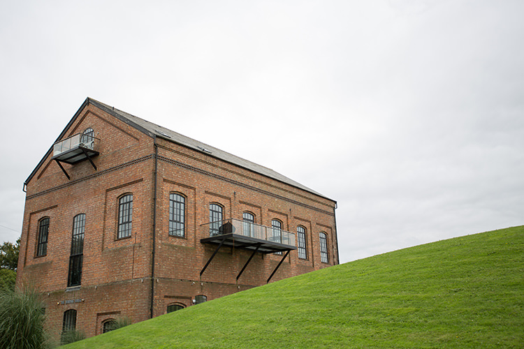 The Winding House Kent Sage Green & Cream Homemade Knitted Wedding http://www.lucyrosephotography.com/