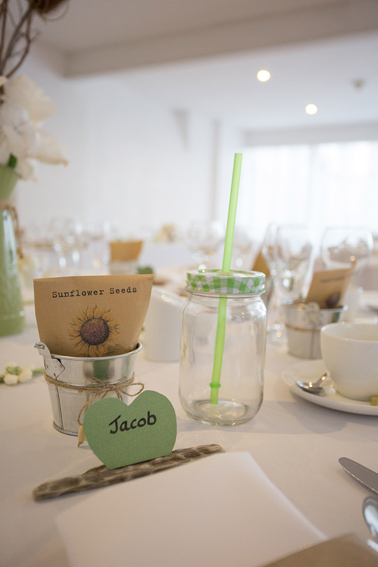 Seed Favours Sage Green & Cream Homemade Knitted Wedding http://www.lucyrosephotography.com/