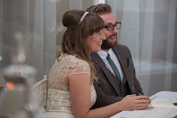 Sage Green & Cream Homemade Knitted Wedding http://www.lucyrosephotography.com/