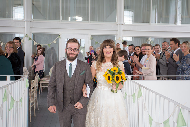 Sage Green & Cream Homemade Knitted Wedding http://www.lucyrosephotography.com/