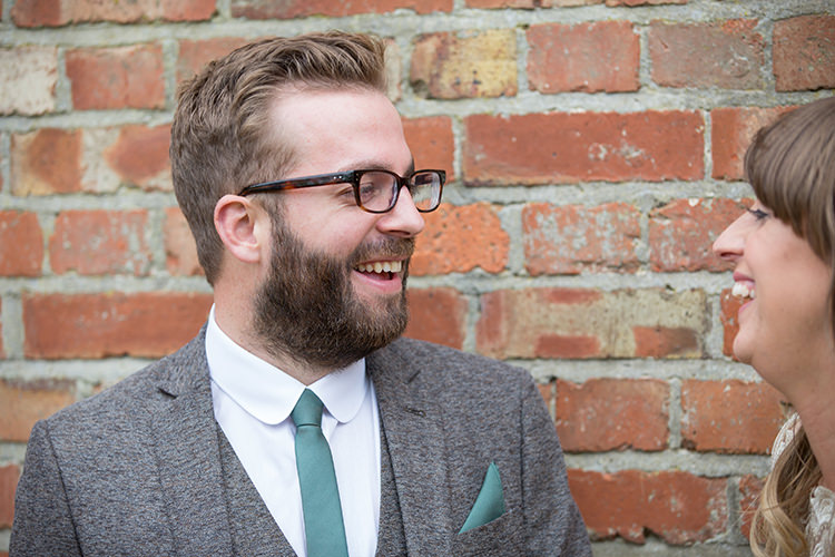 Sage Green & Cream Homemade Knitted Wedding http://www.lucyrosephotography.com/