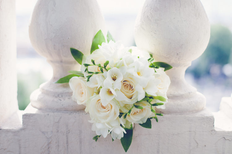 Freesia Rose Bouquet Bride Flowers Romantic Parisian Garden Wedding http://www.eva-photography.com/