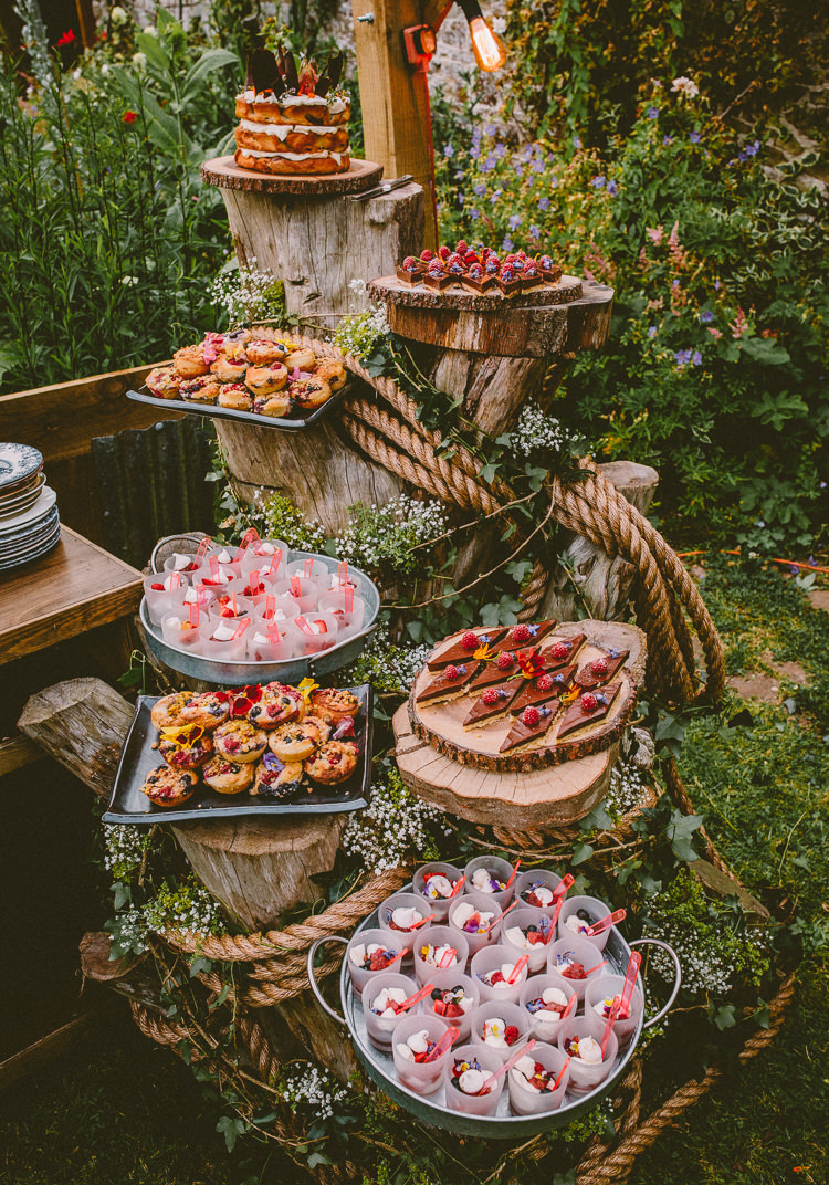 Cake Dessert Tree Stand Country Crafty Colourful Weekend Party Wedding http://www.noeldeasington.com/