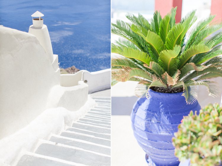 Bohemian Blue White Santorini Engagement http://www.robertafacchini.com/