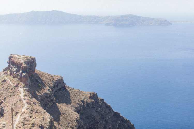 Bohemian Blue White Santorini Engagement http://www.robertafacchini.com/